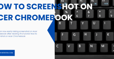 How to Screenshot on Acer Chromebook