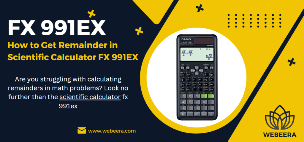 Scientific Calculator FX 991EX